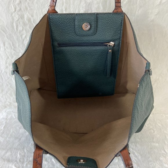 Classic simple handbag Textured pebble - Picture 7 of 9